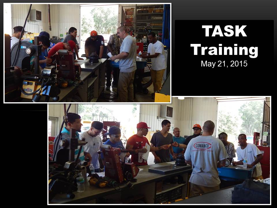 05-21-2015 Slide one - TASK Training Slide