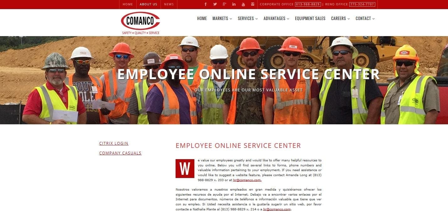 Employee Online Service Center