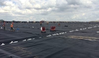 COMANCO Liner Installation Begins - COMANCO
