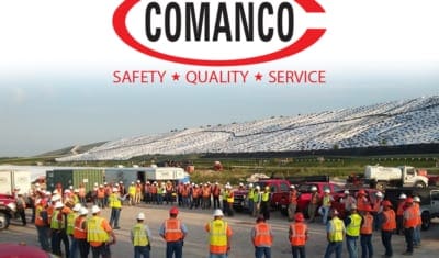Logo: Comanco - Environmental Construction - Safety Quality Service