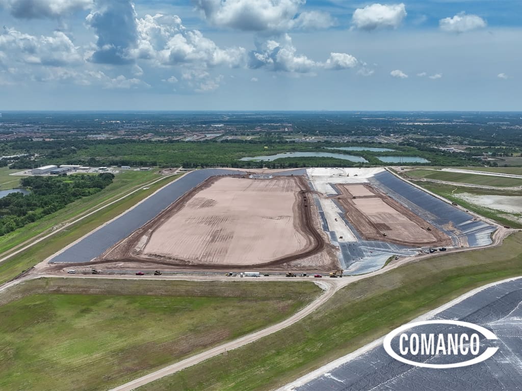COMANCO Advances on Multi-Pond Closure Work at Central Florida Phosphate Facility