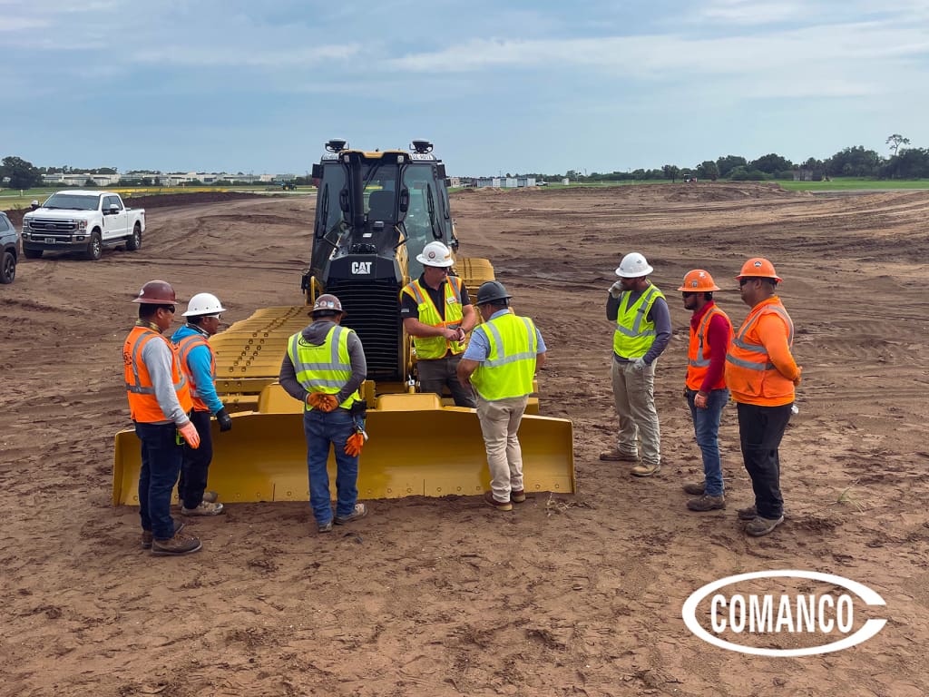 COMANCO Trains Operators on CAT D1 SSLGP Dozers