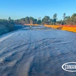 PVC Retention Pond Liner Installed at Oak Ridge Development