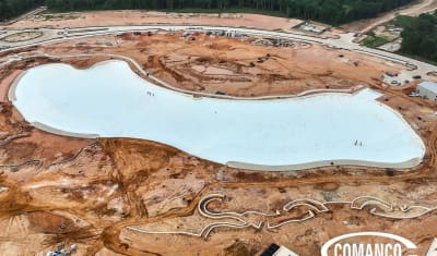 A New Approach to Man-Made Lagoon Beach Construction