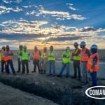 Morning Tailgate Safety Meeting at Sunrise
